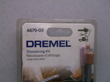 Dremel A679-03 Sharpening Kit - 3 Rotary Tool Attachments / 4 Sharpening Stones