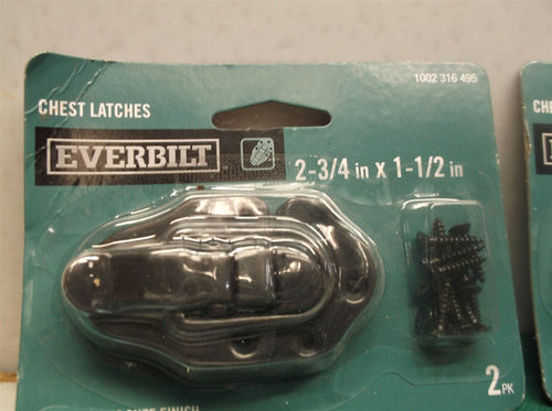 (7) Everbilt 2-3/4 in. x 1-1/2 in. Oil-Rubbed Bronze Chest Latches
