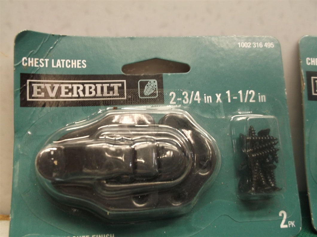 (7) Everbilt 2-3/4 in. x 1-1/2 in. Oil-Rubbed Bronze Chest Latches