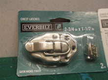 (2) 2-3/4 in. x 1-1/2 in. Satin Nickel Chest Latches