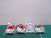 lot of 4 3-1/2 in. Chrome Square Corner Door Hinge