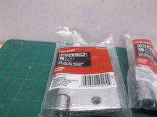 lot of 4 3-1/2 in. Chrome Square Corner Door Hinge