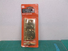 3-1/2 in. x 5/8 in. Solid Brass Radius Security Door Hinge