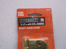 3-1/2 in. x 5/8 in. Solid Brass Radius Security Door Hinge