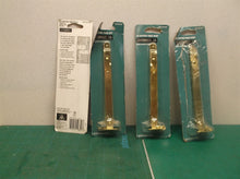 lot of 4 Bright Brass Lid Support Left Hand Hinges