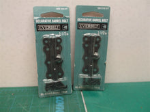 lot of 2 2-1/2 in. Oil-Rubbed Bronze Decorative Barrel Bolt