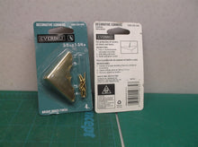 lot of 2 5/8 in. x 1-3/4 in. Bright Brass Decorative Corners 4 pack