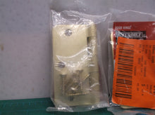 lot of 4 3-1/2 in. x 1/4 in. Satin Brass Radius Door Hinge