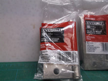lot of 3 3-1/2 in. Satin Nickel Square Corner Door Hinge