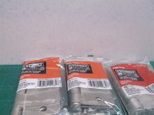 lot of 7 3-1/2 in. x 1/4 in. Radius Satin Nickel Door Hinge