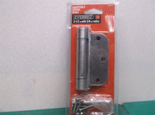 3-1/2 in. x 5/8 in. Radius Satin Chrome Adjustable Spring Door Hinge