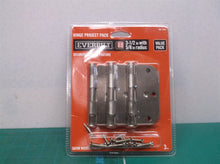 3-1/2 in. Satin Nickel 5/8 in. Radius Security Door Hinges Value Pack (3-Pack)