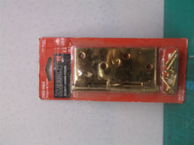 4 in. Solid Brass Square Corner Security Door Hinge