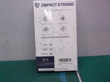 Impact Strong Clear Case With 2 Screen Protectors Transparent Fits iPhone 11 red