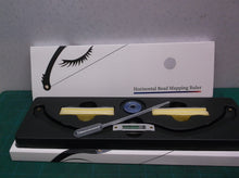2 Eyebrow Shaping Kit Ruler Corrector Measure Tool for Eyebrow Silver Black