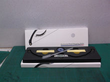 2 Eyebrow Shaping Kit Ruler Corrector Measure Tool for Eyebrow Silver Black