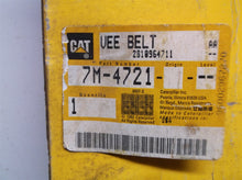 7M4721 V-BELT SET Caterpillar parts 12G 130G 140G 3126B 3176C 3196