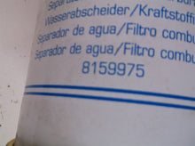 8159960 FUEL WATER SEPARATOR Base Bell No Sender