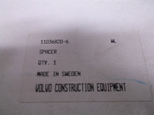 11036820-6 spacer 11036820 Shim Volvo A20C A25C A30 A30C
