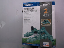 2-valve inline manifold assembly orbit heavy duty sprinkler missing 1 union