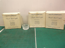 W.M. Dalton French Lead Crystal Glasses Unit No. 6 - Set of 7