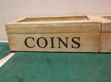 Lot of 3 - 6" Storage Boxes Coins Stamps Keys