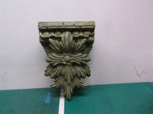 decorative clay flower wall art green