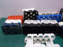 lot of 9 18650 battery holders for diy/crafts