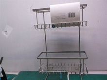 iDesign Everett Metal Suction Shower Caddy 9.1x4.5x3.6" Satin miss suction cups