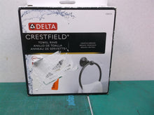 Crestfield Towel Ring in Venetian Bronze without mounting hardware