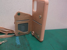 Pink Wallet Leather Case w Card Holder Full-Body Fits Galaxy S20 Cover 6.2 inch