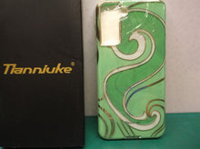 TIANNIUKE Green case With Golden Waves Compatible w Samsung Galaxy S21+Plus 5G