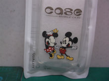 clear case imprinted with mickey and Minnie dancing fits iPhone 11 pro 5.8"