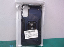 Hackers Case Phone Cover w Magnetic Kickstand Fits Galaxy S21 5G Series Blue
