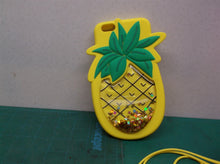 Silicone Pineapple 3D Case with strap Fits iPhone 8 7