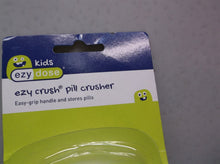 EZY DOSE Crush Pill Crusher & Grinder Storage Compartment Vitamins Tablets