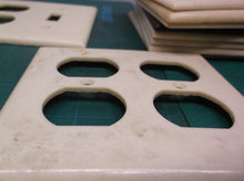 assorted plastic wall covers square 2 Dual Gang