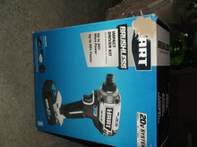 HART 20V Brushless Impact Driver Kit 2.0Ah Lithium-ion Battery Charger & Bag NEW
