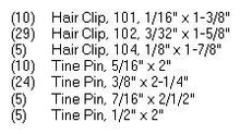 B1SB69 TINE PIN 7/16 X 2-1/2