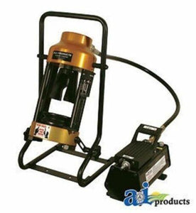 D100SP D100 Hose Crimper; Stand-A-Lone w/ Pneumatic Pump 35 Ton