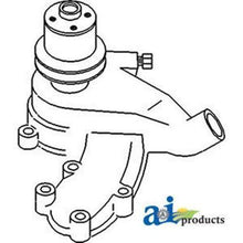 1032427M91 Water Pump Fits Massey Ferguson 3165 165 175