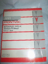 1991 Pontiac Grand Prix Service Manual