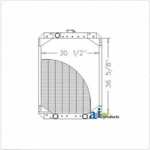 RE64410 Radiator Fits John Deere 8.1L PowerTech 6081AF 6081HF 6081TF 6101AF 6101