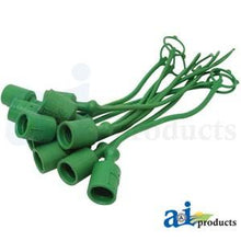 (10) C211316 DUST CAP 3/8" GREEN (10