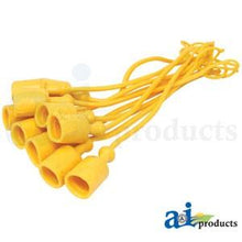 (10) C211318 DUST CAP 3/8" YELLOW (1