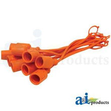 (10) C211319 DUST CAP 3/8" ORANGE (1