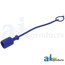(10) C211175 DUST CAP 3/8" BLUE (10