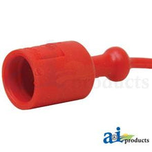 (10) C211317 DUST CAP 3/8" RED (10