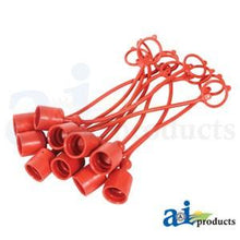 (10) C211017 DUST CAP 1/2" RED (10 P