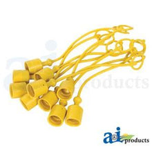 (10) C211018 DUST CAP 1/2" YELLOW (1